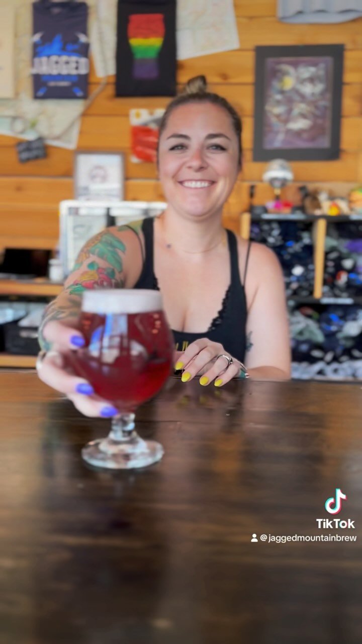 Instagram post from Jagged Mountain Craft Brewery